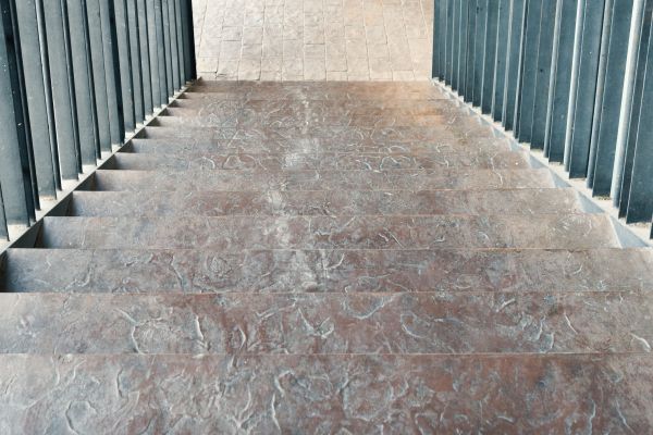 Cost of Concrete Stair Stamping in Sequim