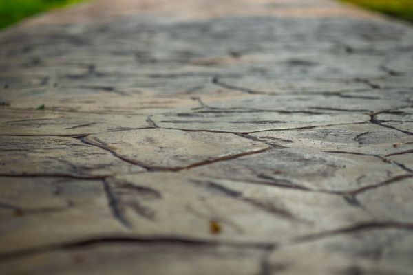 Textured Concrete Paving in Sequim