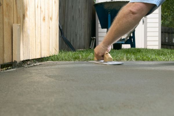 Concrete Patio Finishing in Sequim