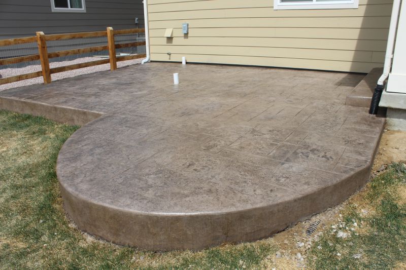 Stamped Concrete Construction detail